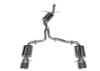 AWE Tuning Audi B8 A5 2.0T Touring Edition Exhaust - Quad Outlet Polished Silver Tips - 3015-42022