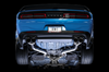 AWE Tuning 2017+ Dodge Challenger 5.7L Track Edition Exhaust - Chrome Silver Quad Tips - 3015-42144