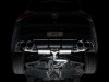 AWE MK8 Volkswagen Golf R 3in Touring Edition Quad Exhaust - Chrome Silver Tips - 3015-42658