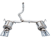 AWE Tuning 2022+ VB Subaru WRX Touring Edition Exhaust - Chrome Silver Tips - 3015-42979