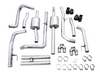 AWE Exhaust 0FG Catback Exhaust Split Rear Exit w. Black Quad Tips - 19-24 Silverado & Sierra 6.2L