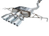 AWE Tuning 2023 Honda Civic Type R FL5 Touring Edition Exhaust w/ Triple Chrome Silver Tips - 3015-52287