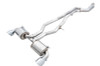AWE 2020 Toyota Supra A90 Non-Resonated Touring Edition Exhaust - 5in Chrome Silver Tips - 3020-32058