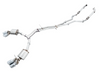 AWE Tuning Audi B9 S5 Sportback Touring Edition Exhaust - Non-Resonated (Silver 102mm Tips) - 3020-42056