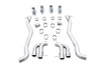 AWE Tuning 18-19 BMW M5 (F90) 4.4T AWD Axle-back Exhaust - Track Edition (Chrome Silver Tips) - 3020-42069
