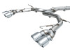 AWE Tuning 19-23 Audi C8 S6/S7 2.9T V6 AWD Track Edition Exhaust - Chrome Silver Tips - 3020-42101