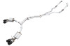AWE Tuning Audi B9 S5 Sportback Touring Edition Exhaust - Non-Resonated (Black 102mm Tips) - 3020-43064