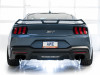 AWE Track Edition Catback Exhaust - Quad Diamond Black Tips - 2024+ S650 Mustang GT