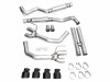 AWE Track Edition Catback Exhaust - Quad Diamond Black Tips - 2024+ S650 Mustang GT