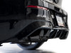 AWE MK8 Volkswagen Golf R 3in Track Edition Quad Exhaust - Diamond Black Tips - 3020-43658