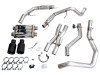 AWE Gen 3 Ford Raptor SwitchPath Exhaust  - Diamond Black Tips - 3025-33356