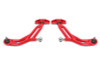 BMR 10-14 Ford Mustang Adj. Lower A-Arms Delrin/Rod End w/ 19mm STD. Ball Joint - Red - AA755R