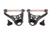 BMR 68-74 Chevrolet Nova Non-Adj. Upper A-Arms w/ STD. Ball Joint (Delrin) - Black Hammertone - AAU311H