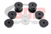 BMR 15-24 S550 Mustang Rear Cradle Bushing Kit (Delrin) - Black - BK048