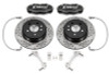 BMR Carlyle Racing 15" Brake Kit for Conversion Black Calipers - Dodge Hellcat Redeye or Demon
