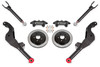 BMR Carlyle Racing 15" Conversion Kit - Solid Rotors / Black Calipers - 10-15 Chevrolet Camaro SS / ZL1