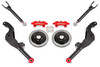 BMR Carlyle Racing 15" Conversion Kit - Solid Rotors / Red Calipers - 10-15 Chevrolet Camaro SS / ZL1