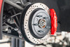 BMR Carlyle Racing 17" Conversion Kit - Drilled & Slotted Rotors / Red Calipers - 14-19 C7 Corvette