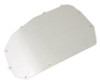 BMR 78-87 G-Body A/C Delete Panel (Aluminum) - Bare w /BMR Logo - FP001L