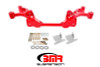 BMR 82-82 3rd Gen F-Body K-Member w/ SBC/BBC Motor Mounts and STD. Rack Mounts - Red - KM007R