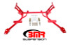 BMR 05-10 S197 Mustang K-Member w/ No Motor Mounts and STD. Rack Mounts - Red - KM009R