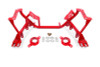 BMR 96-04 Ford Mustang K-Member Standard Version w/ Spring Perches - Red - KM742R
