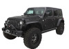 Bushwacker 2018+ Jeep Wrangler (JL) Unlimited Flat Style Flares 4pc - Black - 10923-07