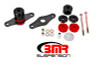 BMR 15-24 S550 Mustang Motor Mount Kit (Polyurethane) - Black Anodized - MM007