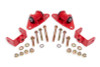 BMR Motor Mounts w. Delrin Bushings - Red - 14-19 C7 Corvette