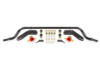 BMR 78-87 G-Body Front Sway Bar Kit - 1.25in Hollow - 2-Hole Adjustable - Black Hammertone - SB461H