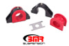 BMR Universal 1.5in Billet Aluminum Sway Bar Mount Mount (Polyurethane) - Black - SMK011