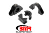 BMR Universal 1.375in Billet Aluminum Sway Bar Mount Mount (Delrin) - Black - SMK013