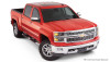 Bushwacker 15-18 Chevy Silverado 2500 HD Fleetside Pocket Style Flares 4pc 78.8/97.8in Bed - Black - 40957-02