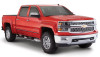 Bushwacker 14-18 Chevy Silverado 1500 Fleetside Pocket Style Flares 4pc - Black - 40959-02
