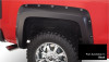 Bushwacker 16-18 Chevy Silverado 1500 Fleetside Pocket Style Flares 4pc 69.3in Bed - Black - 40959-34