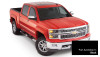 Bushwacker 16-18 Chevy Silverado 1500 Fleetside Pocket Style Flares 4pc 69.3in Bed - Black - 40959-34