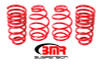 BMR 10-15 5th Gen Camaro V8 Lowering Spring Kit (Set Of 4) - Red - SP022R