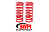 BMR 79-04 Fox Mustang Front Lowering Springs - Red - SP028R