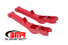 BMR 10-15 5th Gen Camaro Non-Adj. Rear Lower Control Arms (Polyurethane) - Red - TCA028R