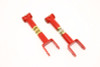 BMR 91-96 B-Body Upper Control Arms On-Car Adj. Extended Length (Polyurethane) - Red - UTCA002R