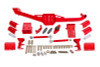 BMR 93-02 F-Body Body Mount Watts Link - Red - WL002R