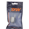 DeatschWerks 10AN Female Flare to 8AN Male Flare Reducer - Anodized DW Titanium - 6-02-0218