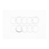 DeatschWerks -8 AN Aluminum Crush Washer (Pack of 10) - 6-02-0303