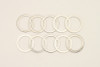 DeatschWerks -10 AN Aluminum Crush Washer (Pack of 10) - 6-02-0304