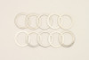 DeatschWerks -10 AN Aluminum Crush Washer (Pack of 10) - 6-02-0304
