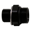 DeatschWerks 8AN ORB Male to M16 X 1.5 Metric Male (Incl O-Ring and Washer) - Anodized Matte Black - 6-02-0610-B