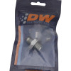 DeatschWerks 6AN Male Flare to M18 X 1.5 Male Metric Adapter (Incl Crush Washer) - Titanium - 6-02-0616