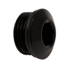 DeatschWerks 8AN ORB Male Plug Low Profile Internal Allen/Hex (Incl O-Ring) Anodized Matte Black - 6-02-0718-B