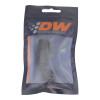 DeatschWerks 6AN Female Swivel 45-Degree Hose End CPE - Anodized Matte Black - 6-02-0802-B