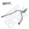 Diamond Eye KIT 3in DPF-BACK DUAL AL: DODGE 1500 2014 DIESEL - K3264A